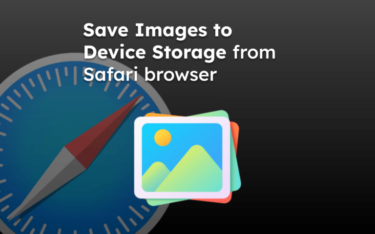 Как сохранить изображения из Safari на устройство iPhone или iPad